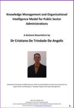 Book cover: A Knowledge Management and Organizational Intelligence Model for Public Sector Administrations