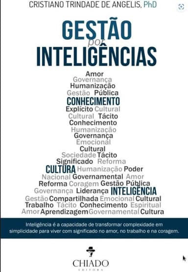 Book cover: Gestão por Inteligências